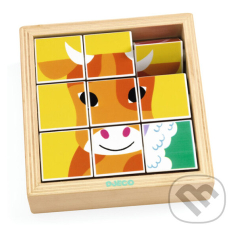 Pretáčacie puzzle: Animoroll,Pretáčacie puzzle: Animoroll - puzzle z kategorie Maxi dieliky DJECO