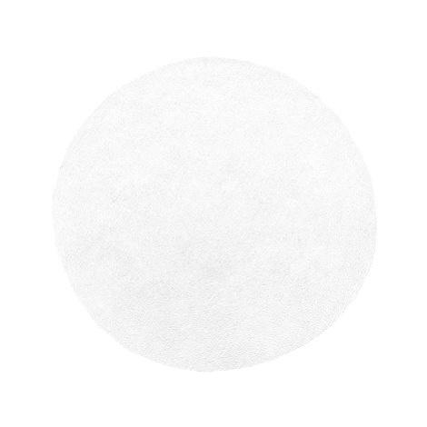 Koberec bílý kruhový ? 140 cm DEMRE, 122339 BELIANI