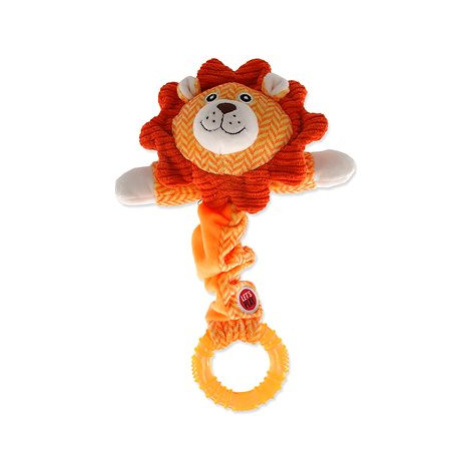 LET´S PLAY hračka Junior lev oranžová 30 cm