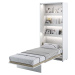 Sklápěcí postel BED CONCEPT 3 bílá, 90x200 cm