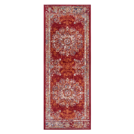 Hanse Home Collection koberce AKCE: 80x240 cm Kusový koberec Luxor 105638 Maderno Red Multicolor