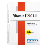 Generica Vitamin E 200 I.U. 60 kapslí