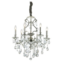 Ideal Lux GIOCONDA SP6 ARGENTO SVÍTIDLO ZÁVĚSNÉ 044927