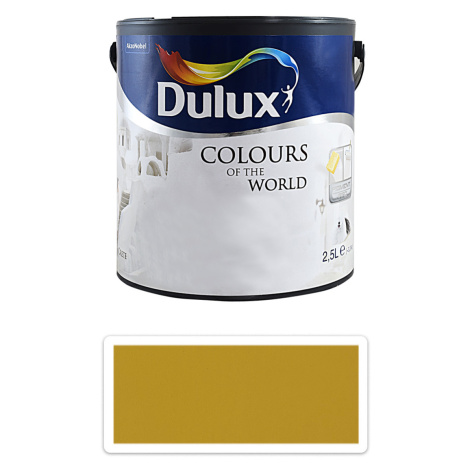 DULUX Colours of the World - matná krycí malířská barva do interiéru 2.5 l Exotické kari