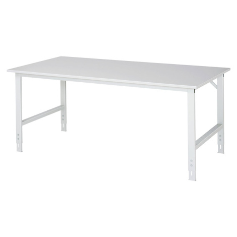 RAU Pracovní stůl ESD, podstavec 60 x 30 mm, š x h 2000 x 1000 mm