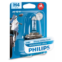 Philips H4 12V 60/55W P43t WhiteVision Ultra Moto PH 12342WVUBW