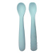 Bo Jungle silikonové lžičky B-Spoon Shape 2ks Pastel Blue