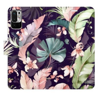 iSaprio flip pouzdro Flower Pattern 08 pro Xiaomi Redmi Note 10 5G