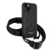 Karl Lagerfeld KLHCP14SSTMMK hard silikonové pouzdro iPhone 14 6.1" black Monogram Plaque Logo S