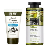 Mea Natura Olivový sprchový gel 300 ml + krém na ruce antibakteriální 75 ml