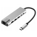 Adaptér 6v1 Usb-c Thunderbolt 3 Hdmi 4K MacBook M1