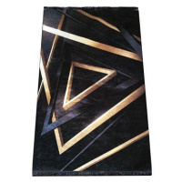Kusový koberec Black&Gold 03 80 × 150 cm