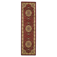 Červený běhoun 67x240 cm Heritage – Think Rugs