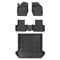 Set 3D gumové rohože Volvo XC90 1 2002-2014 s