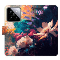 iSaprio flip pouzdro Spring Flowers pro Xiaomi 14