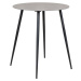 Šedý keramický kulatý konferenční stolek ø 60 cm Lazio – House Nordic