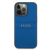 Guess GUHCP13LPSASBBL hybrid silikonové pouzdro iPhone 13 / 13 Pro 6.1" blue Saffiano Strap