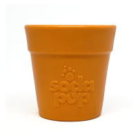 SodaPup Flowerpot, plnící hračka, Original - Oranžová