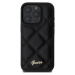 Guess PU Leather Quilted kryt pro iPhone 16 Pro černý