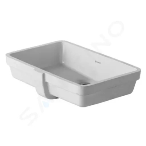 DURAVIT Vero Umyvadlo zápustné 485x315 mm, s přepadem, bílá 0330480000