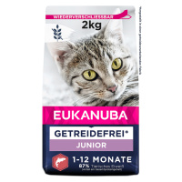 Eukanuba Kitten Grain Free bohaté na lososa - 3 x 2 kg