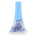 Epee LUKKY slupovací lak na nehty - fialovo-bílo-modrá mix s hvězdičkami