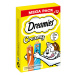 Dreamies Creamy Snacks - Výhodné balení: kuřecí s lososem (84 x 10 g)