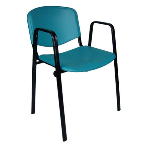 Konferenční židle ISO plastová s područkami Mazur