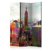 Paraván Colors of New York City Dekorhome 225x172 cm (5-dílný),Paraván Colors of New York City D