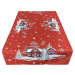 Vánoční ubrus - běhoun na stůl CHRIST TIME červená 55x120 cm Mybesthome