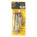 Deli Tools Sady šestihranných klíčů 1,5-10 mm Deli Tools EDL3100 (stříbrné)