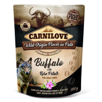 Carnilove Dog kapsička Paté Buffalo & Rose Petals 300g