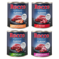 Rocco Classic Mix 24 x 800 g - Hovězí - varianta 3