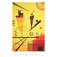 Umělecký tisk Veselá Struktura, Kandinsky, 24x30 cm