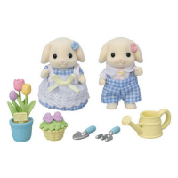 Sylvanian Families Květinový set a sourozenci Flora králíků