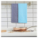 DecoKing Kuchyňská utěrka Louie modrá, tyrkysová, 50 x 70 cm, sada 10 ks