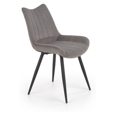 HALMAR Designová židle Minna šedá