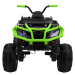 Mamido Dětská elektrická čtyřkolka ATV XL s ovládačem zelená