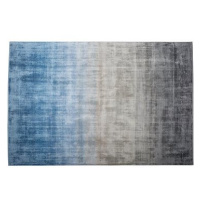 Koberec šedě-modrý 140 x 200 cm krátkovlasý ERCIS, 108526