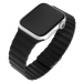 Silikonový řemínek FIXED Magnetic Strap s magnetickým zapínáním pro Apple Watch 38 mm/40 mm, čer