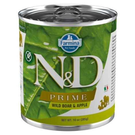 N&D Prime N&D DOG PRIME Adult Boar & Apple 285g