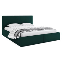 BMS Manželská postel HAILEY | bez matrace 160 x 200 cm Barva: Zelená