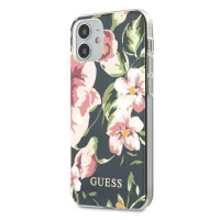 Guess GUHCP12SIMLFL03 hard silikonové pouzdro iPhone 12 Mini 5.4