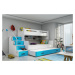BMS Dětská patrová postel s přistýlkou MAX 3 Barva: Zelená