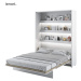 Dig-net nábytek Sklápěcí postel BED CONCEPT BC-12 | 160 x 200 cm Barva: Bílá