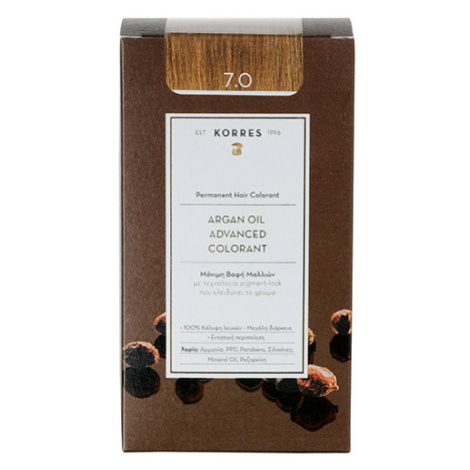 KORRES Argan Oil Advanced Colorant 7.0 Blonde