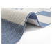 NORTHRUGS - Hanse Home koberce Kusový koberec Twin Supreme 104143 Blue/Cream – na ven i na doma 