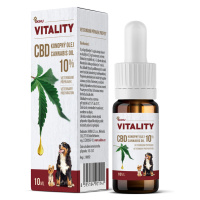 Akinu VITALITY CBD konopný olej pro psy 10%, 10 ml