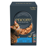 Encore Cat Gravy Pouch Mix 20 × 50 g - výhodné balení - výběr s rybím masem (3 druhy)