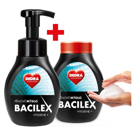 SADA 1+1 pěnové mýdlo s antibakteriální přísadou BACILEX HYGIENE+ 2x300 ml